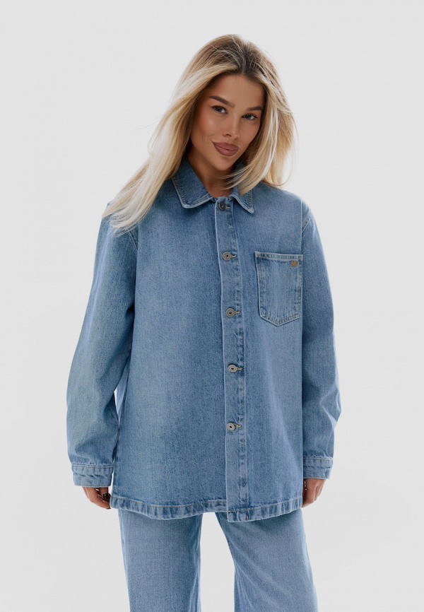 фото Рубашка джинсовая manera odevatca