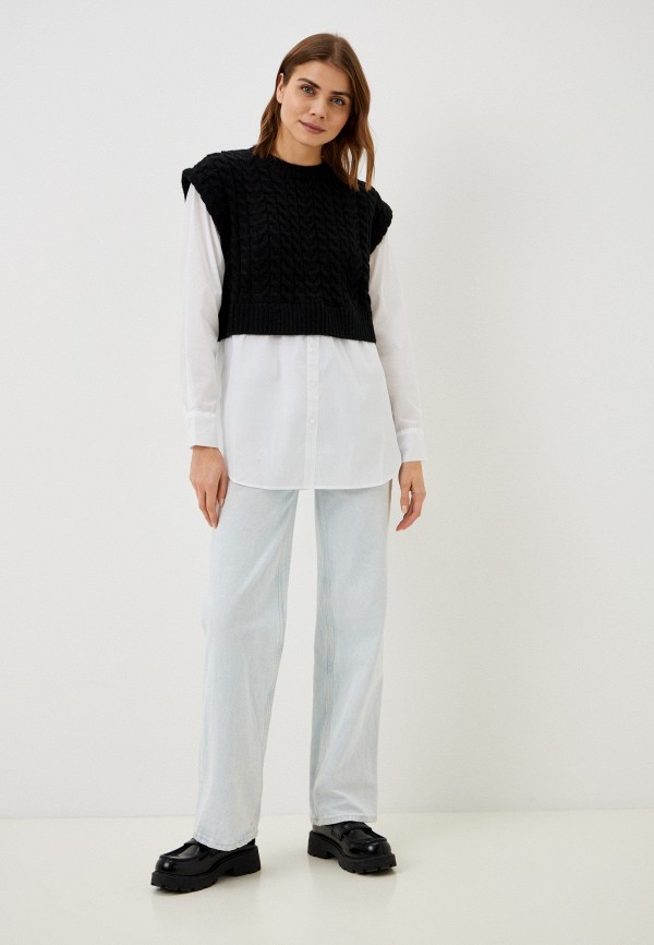 Джемпер Koton белый, размер 40, фото 2