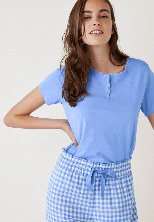 

Футболка домашняя women'secret; women'secret MP002XW0SKKX, Голубой