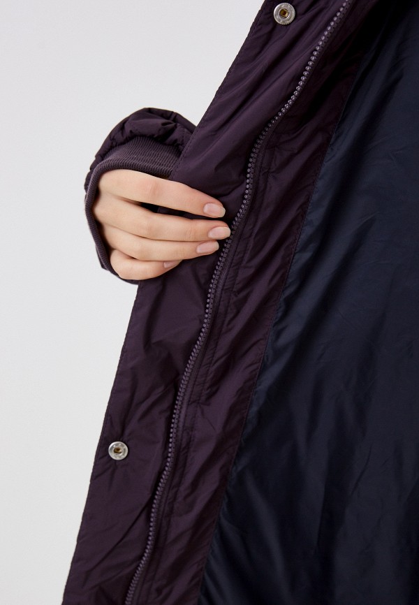 Куртка утепленная Baon фиолетовый, размер 42, фото 4