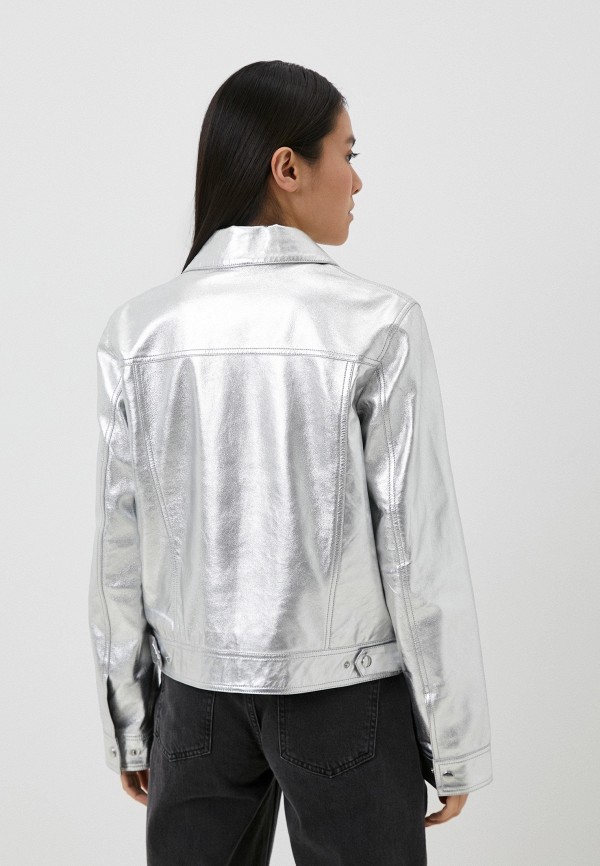 фото Куртка кожаная снежная королева