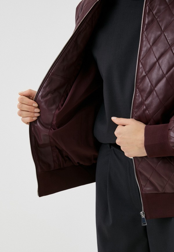 фото Куртка кожаная снежная королева