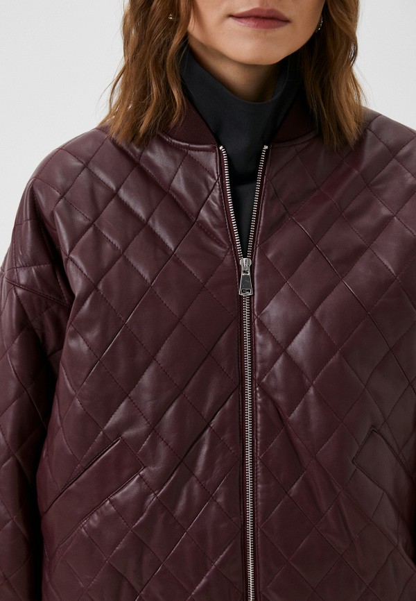 фото Куртка кожаная снежная королева