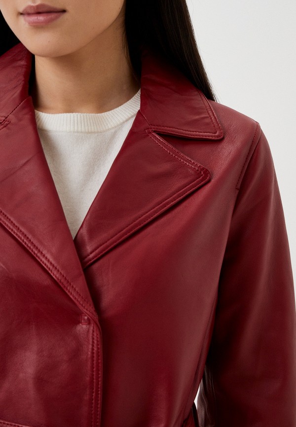 фото Куртка кожаная снежная королева