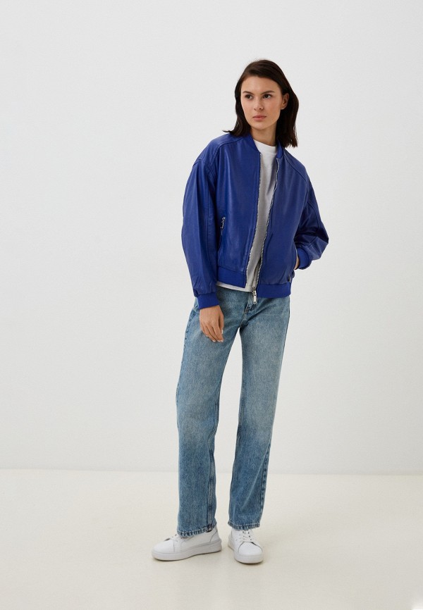 фото Куртка кожаная снежная королева