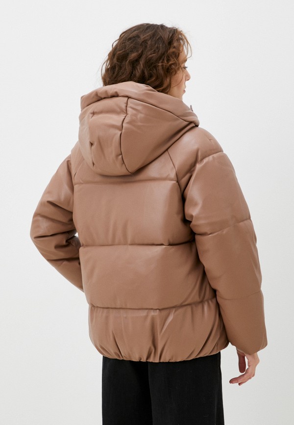 фото Куртка кожаная утепленная zolla