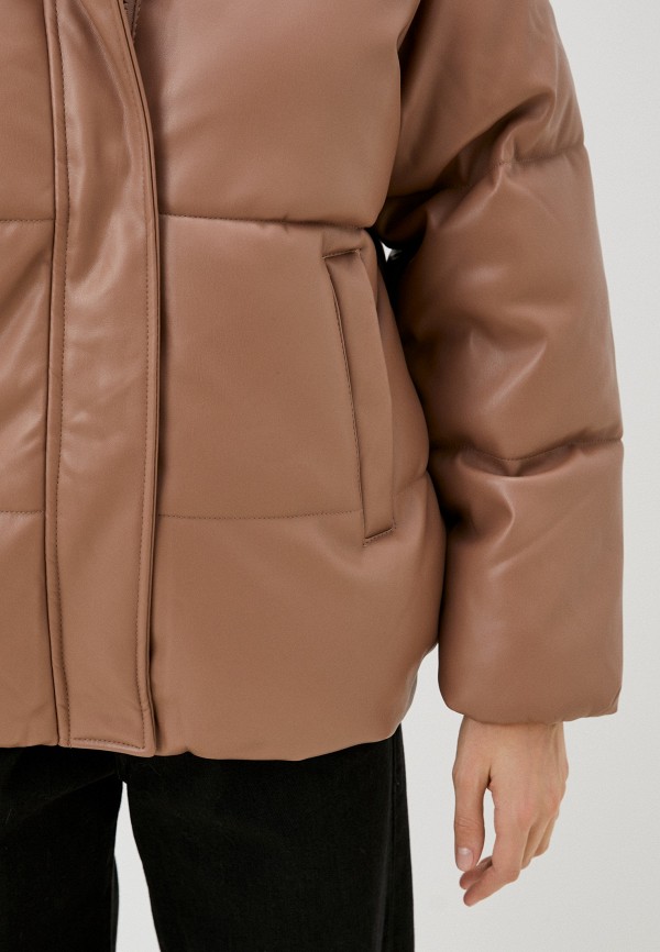 фото Куртка кожаная утепленная zolla