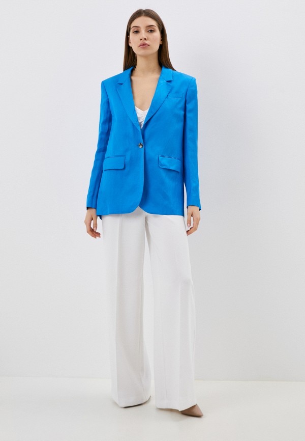 Жакет Charuel голубой, размер 50, фото 2