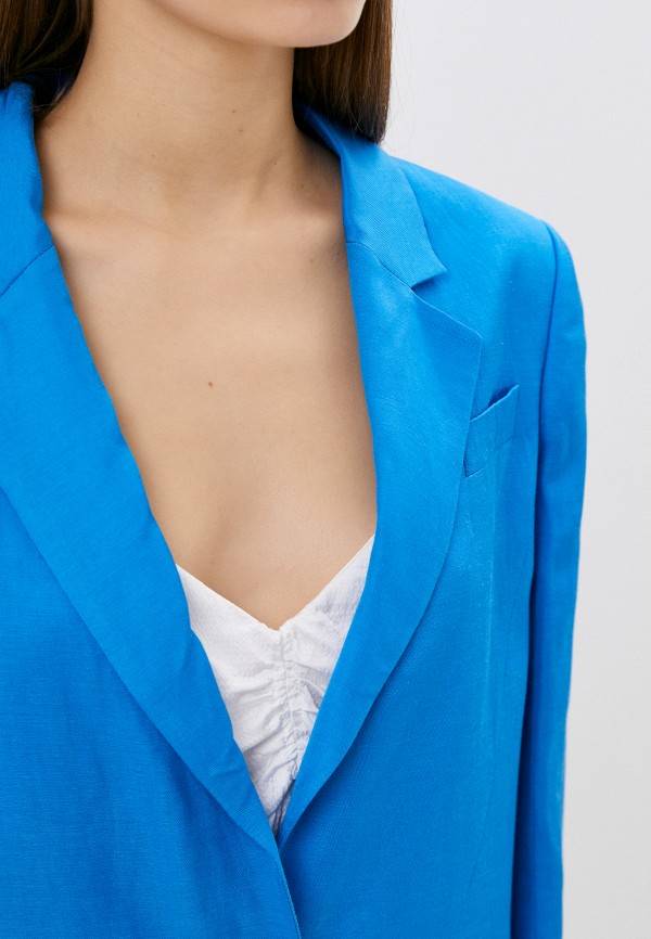 Жакет Charuel голубой, размер 50, фото 4