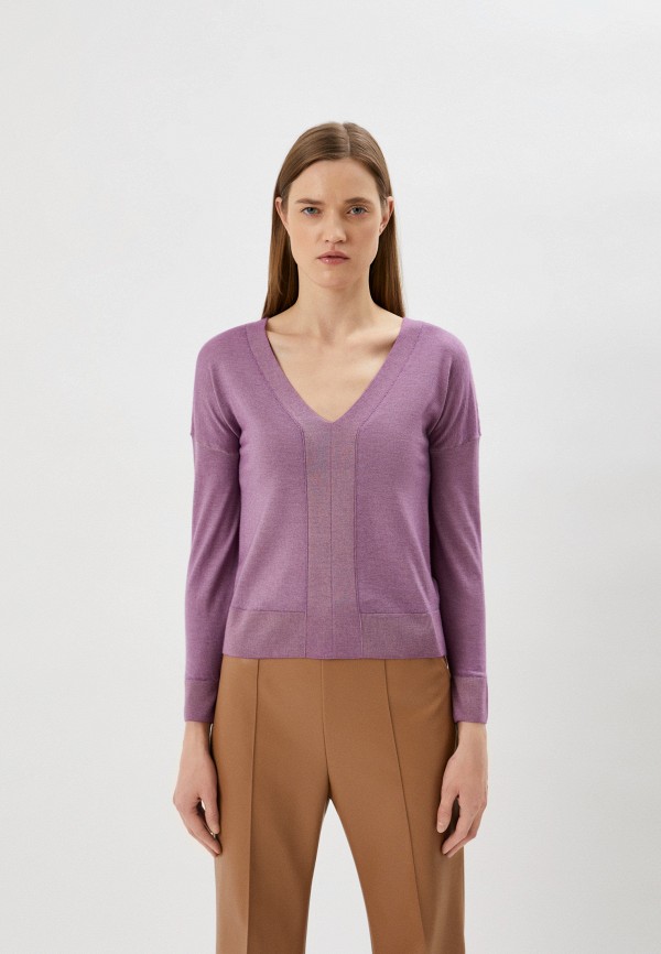 Пуловер Falconeri цвет фиолетовый 