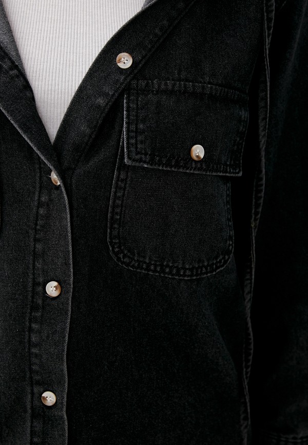Рубашка джинсовая Vitacci цвет серый  Фото 4
