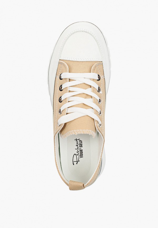 Кеды Respect бежевый, размер 38, фото 4