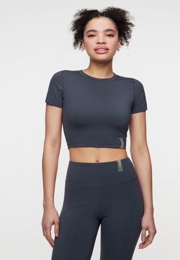 

Топ спортивный Befree, Серый, SPORT CAPSULE