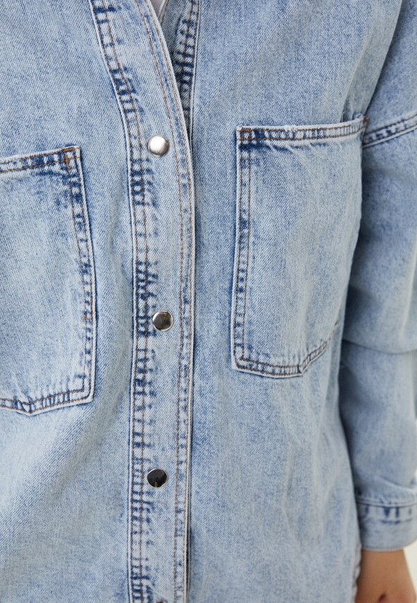 фото Рубашка джинсовая abricot