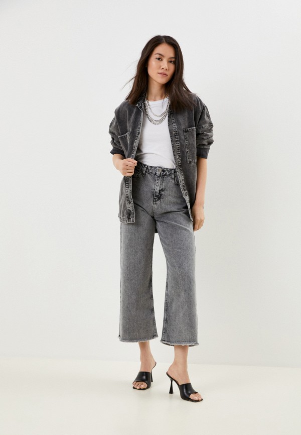 фото Рубашка джинсовая abricot