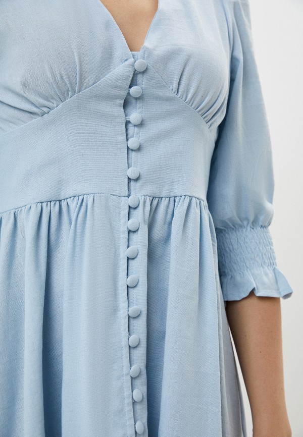 Платье Valoris голубой, размер 48, фото 4