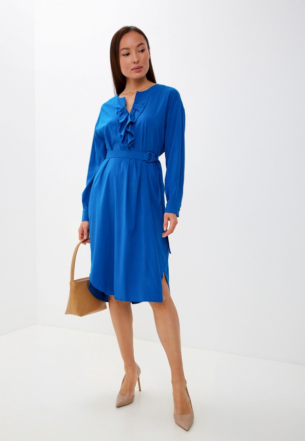 Платье Victoria Solovkina синего цвета