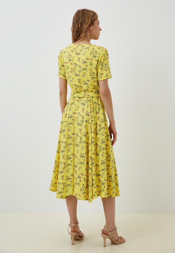 Платье Idekka желтый, размер 44, фото 3