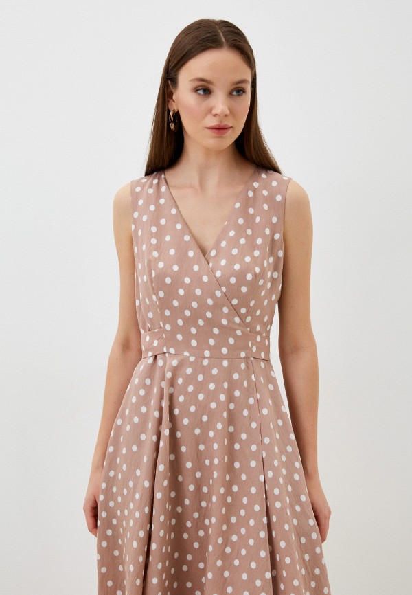 Платье Idekka бежевый, размер 44, фото 2