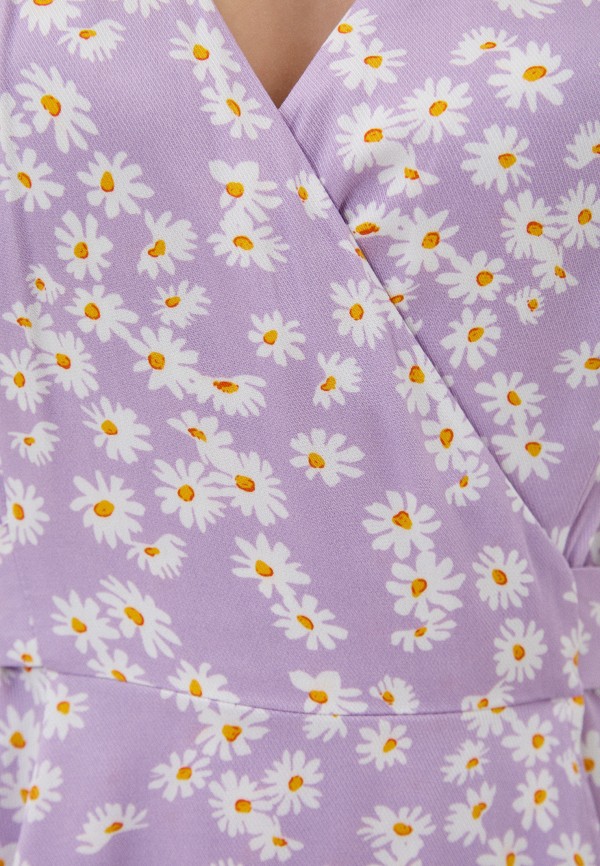 Платье Idekka фиолетовый, размер 46, фото 4