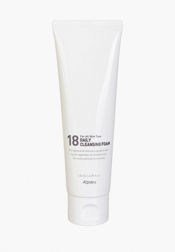 

Пенка для умывания Apieu, Прозрачный, 18 Daily Cleansing, 130 мл