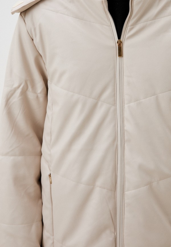 фото Куртка кожаная утепленная koton