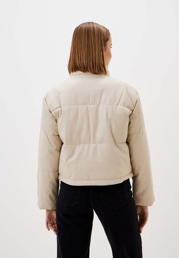 фото Куртка кожаная утепленная koton