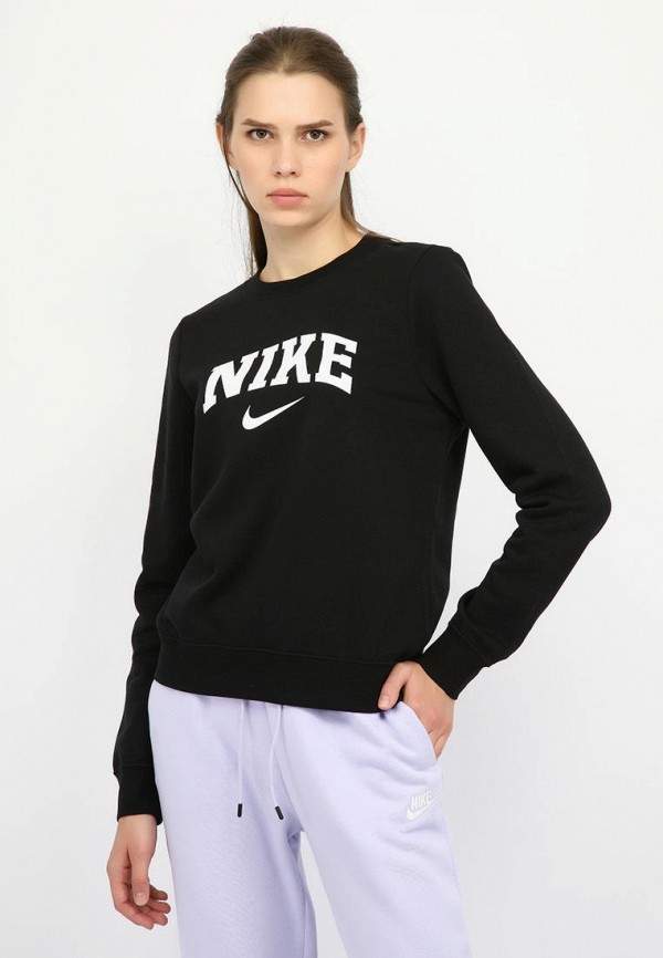 

Свитшот Nike, Черный, NSW CREW FLC HBR VRSTY BA