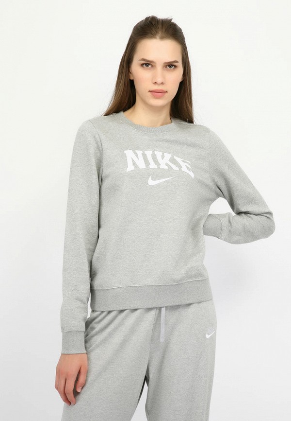 

Свитшот Nike, Серый, NSW CREW FLC HBR VRSTY BA