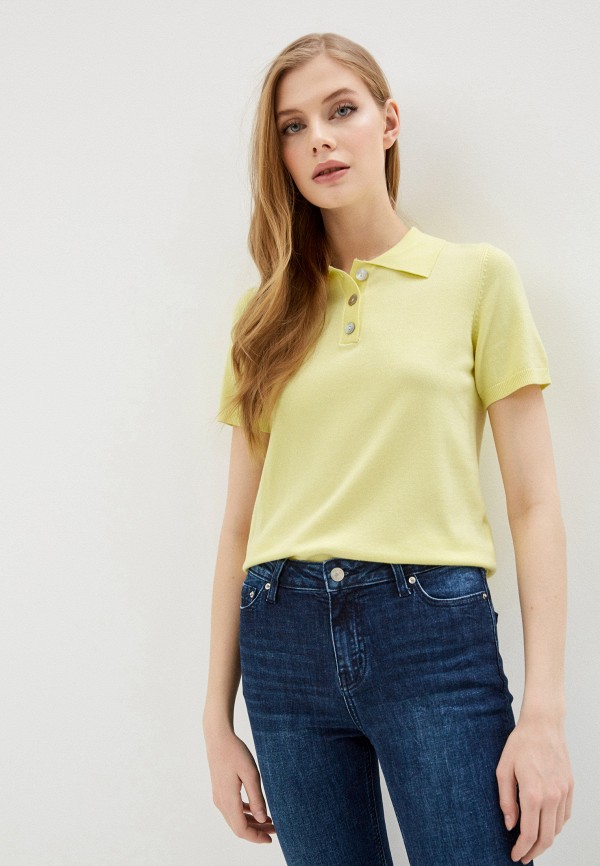 

Поло Zarina, Желтый, Exclusive online