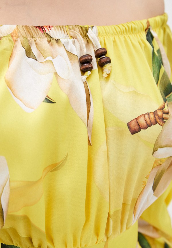 Платье Joymiss цвет желтый  Фото 4