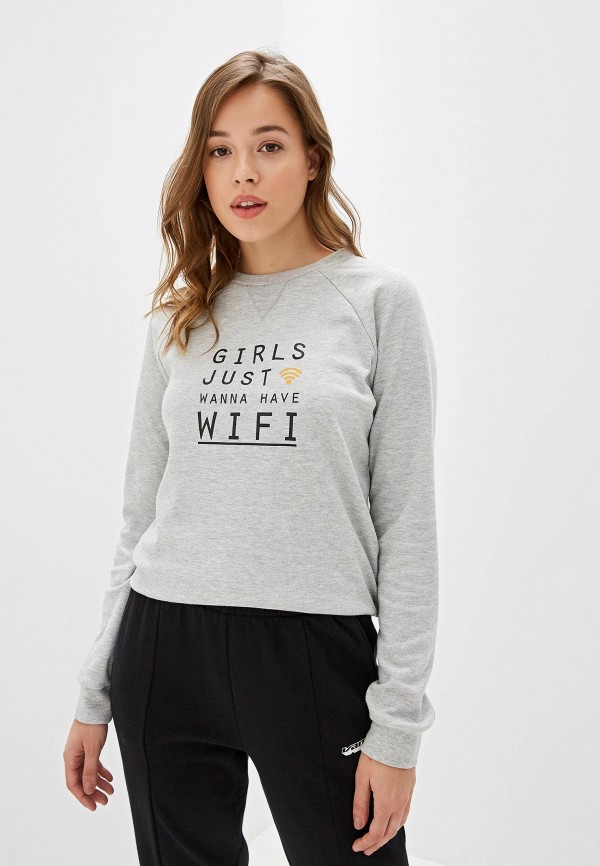 

Свитшот Tezenis, Серый