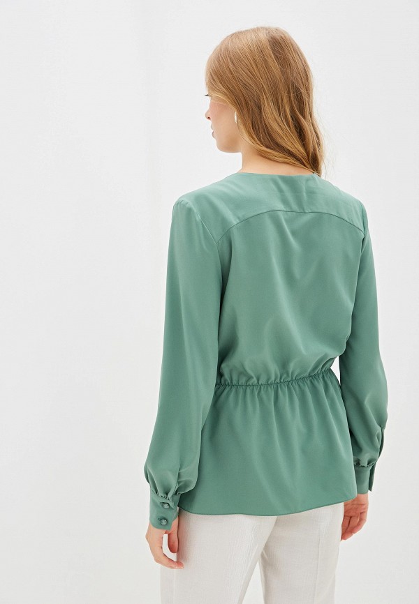 Блуза Ruxara цвет зеленый  Фото 3