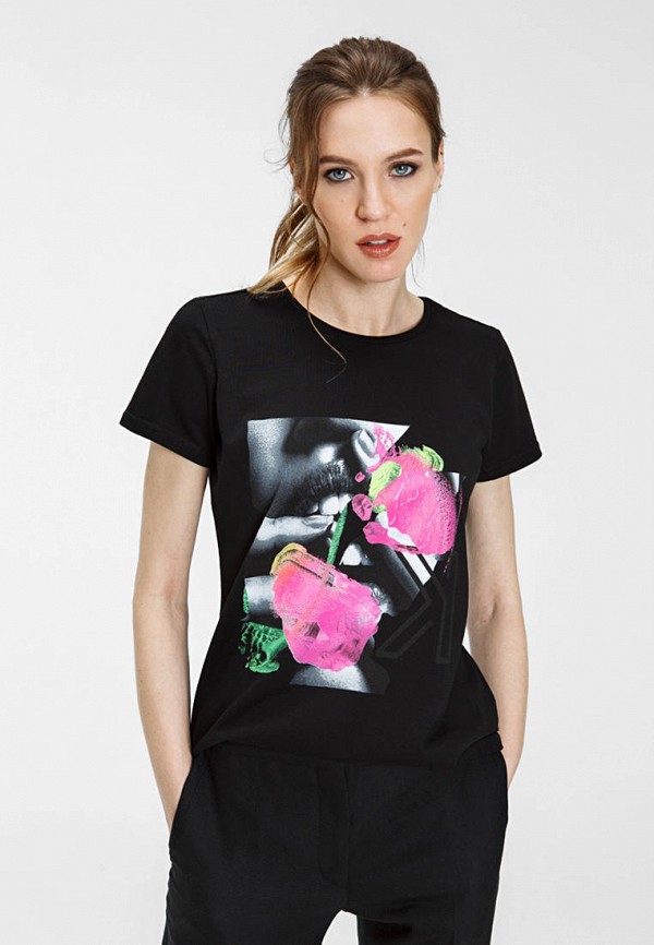 

Футболка MAYK brand for ur life, Черный, Lips