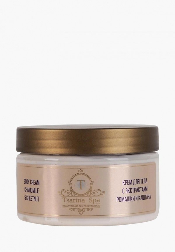

Крем для тела BeautyDrugs, Белый, Tsarina SPA с экстрактами ромашки и каштана 250 мл