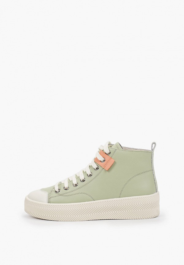 Кеды Kraus Shoes Collection цвет зеленый 