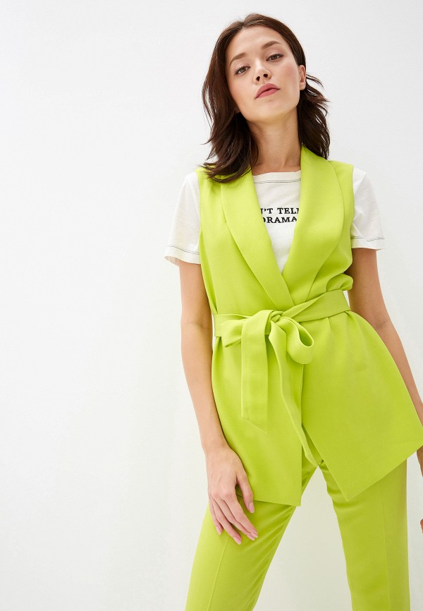 Жилет  - зеленый цвет