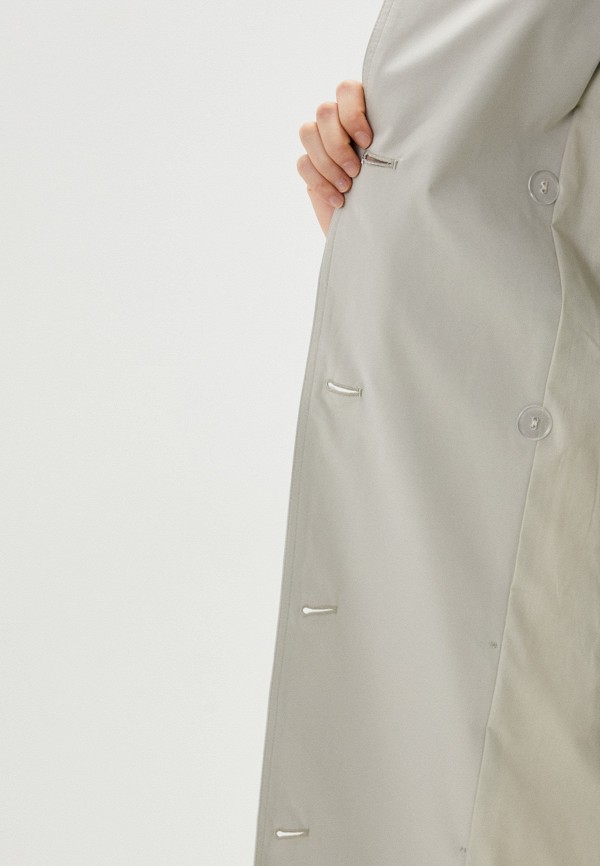 Плащ Baon серый, размер 44, фото 4