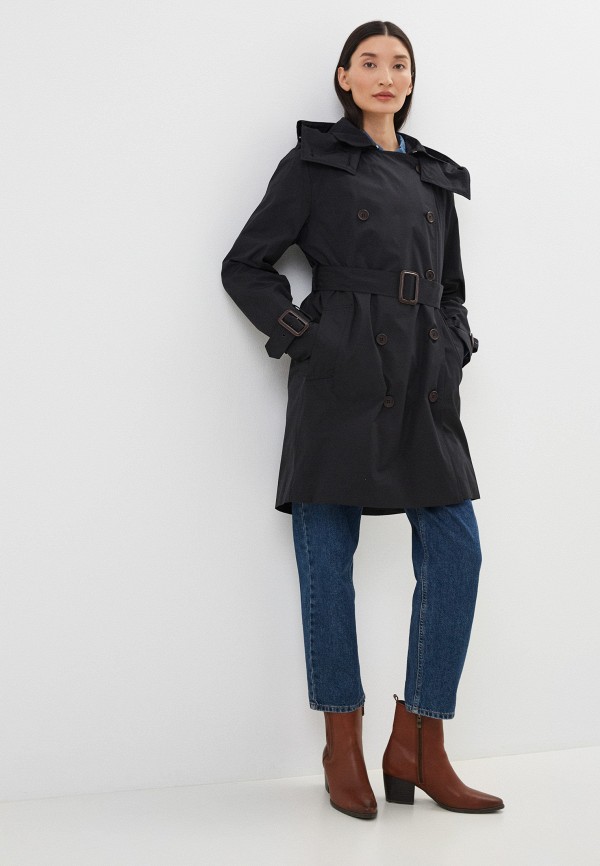 Плащ Baon черный, размер 44, фото 2