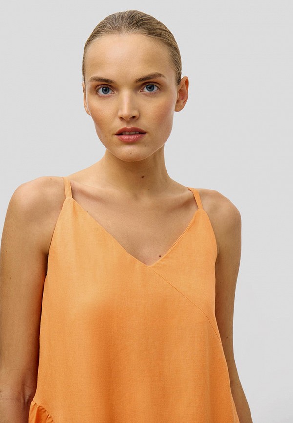 Сарафан Baon оранжевый, размер 52, фото 2