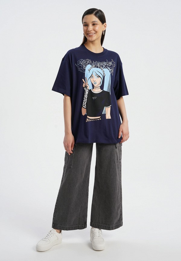 Футболка Твое синий, размер 46, фото 2