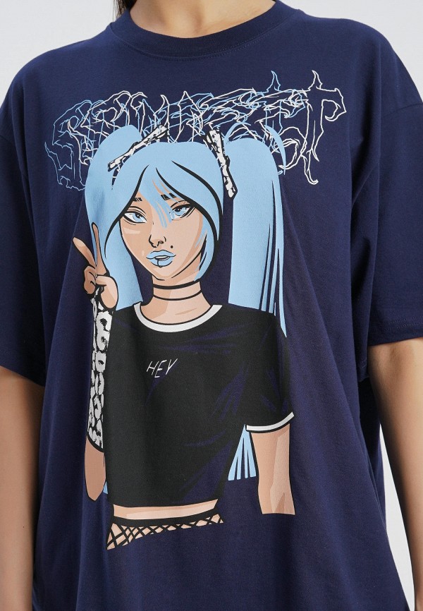 Футболка Твое синий, размер 46, фото 5