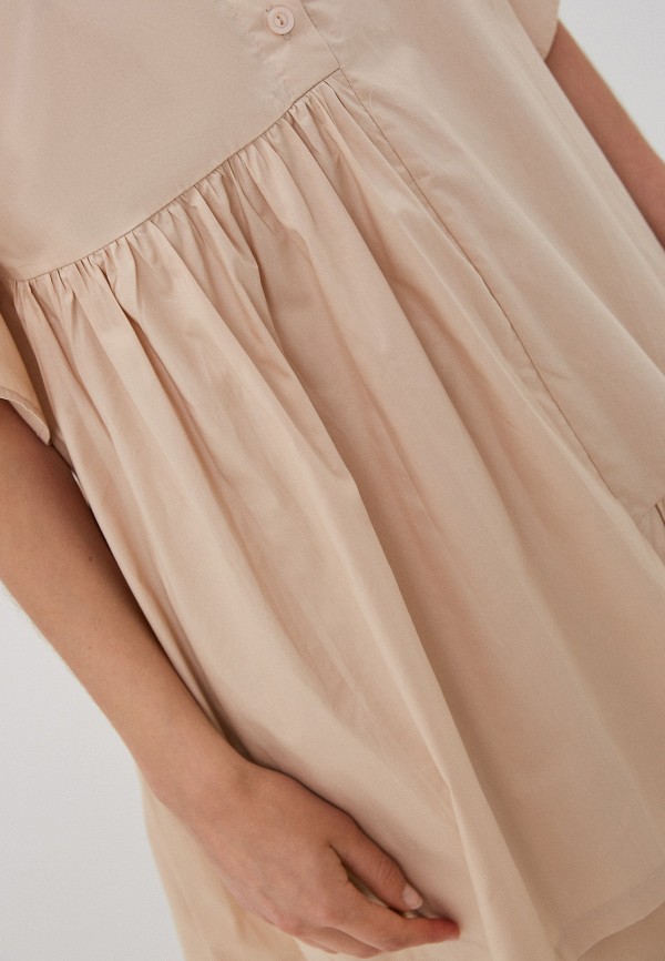 Платье AnyMalls бежевый, размер 48, фото 4