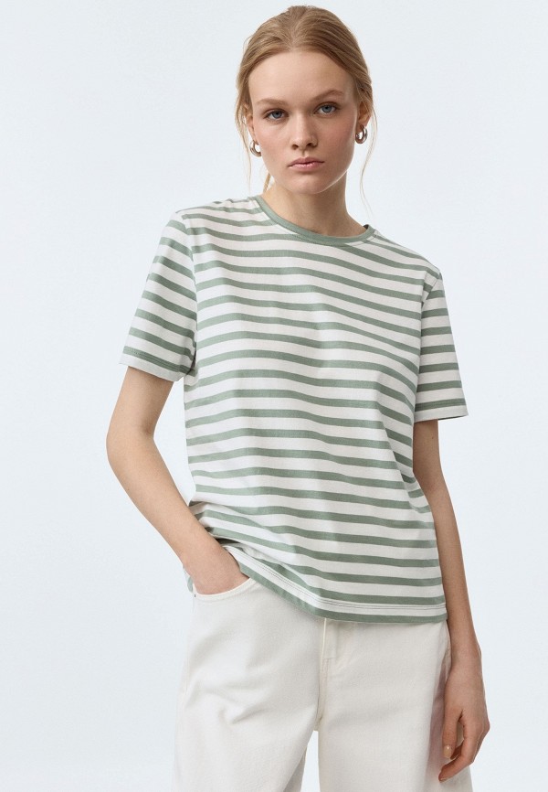 

Футболка Sela, Зеленый, ELLY NORMAL FIT