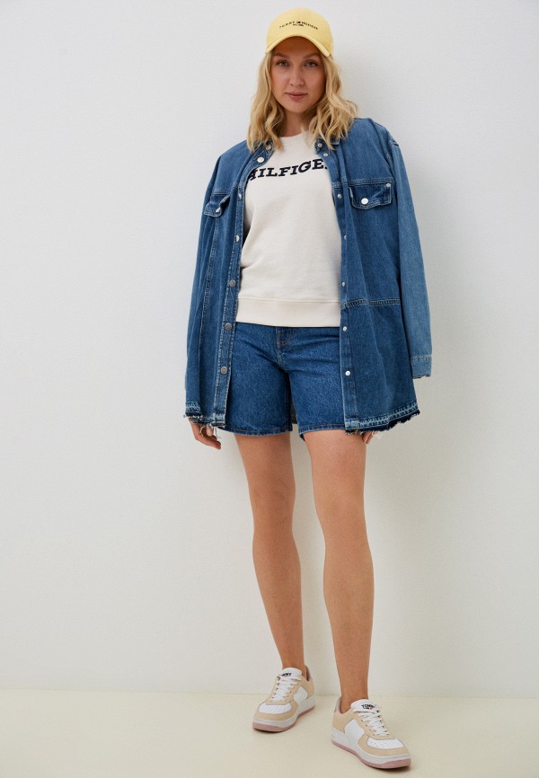 фото Шорты джинсовые zarina