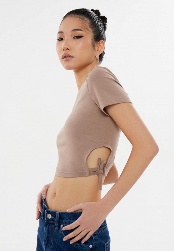 Топ Feelz коричневый, размер 44, фото 3