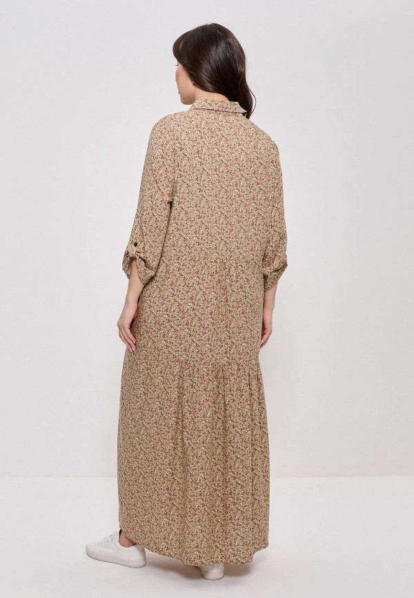 Платье Cleo бежевый, размер 52, фото 3