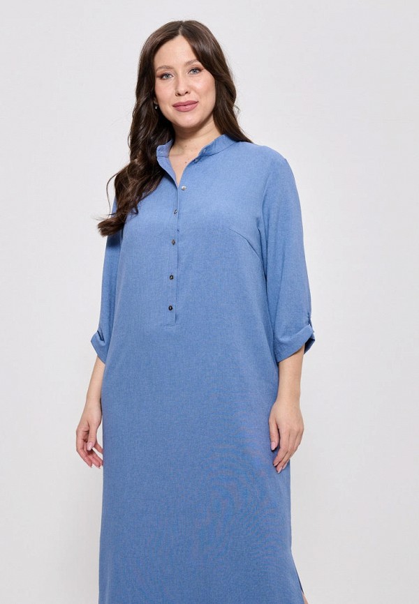 Платье Cleo синий, размер 46, фото 2