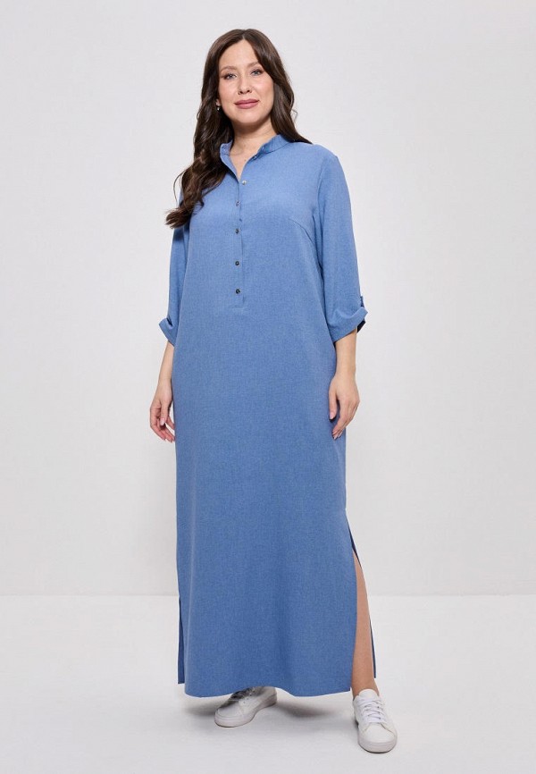 Платье Cleo синий, размер 46, фото 5