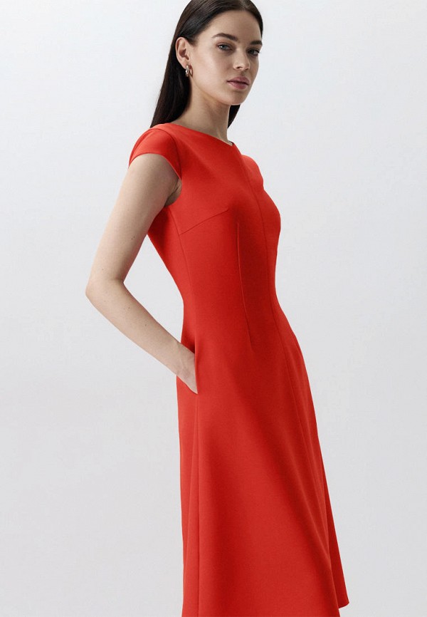 Платье Charuel оранжевый, размер 46, фото 3